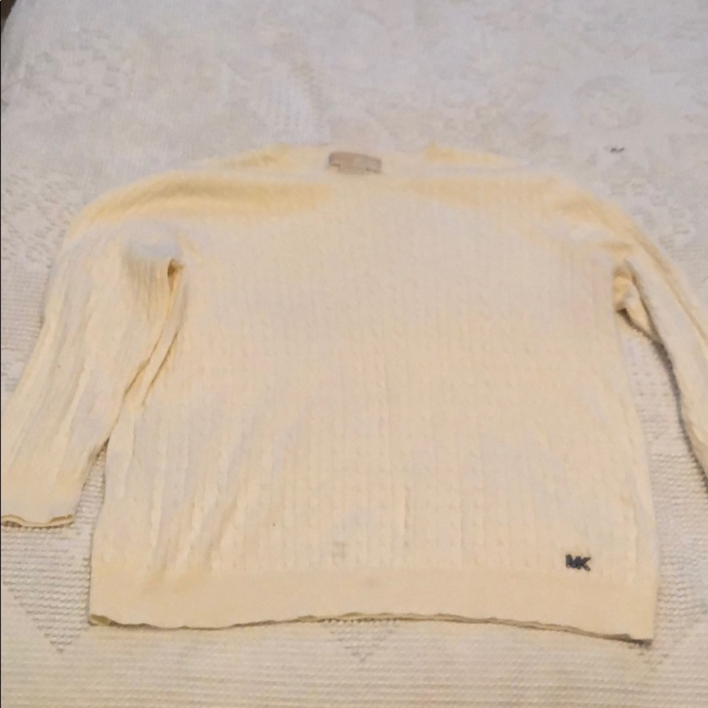 Cream sweater